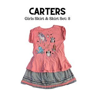 Girls skirt and skirt set